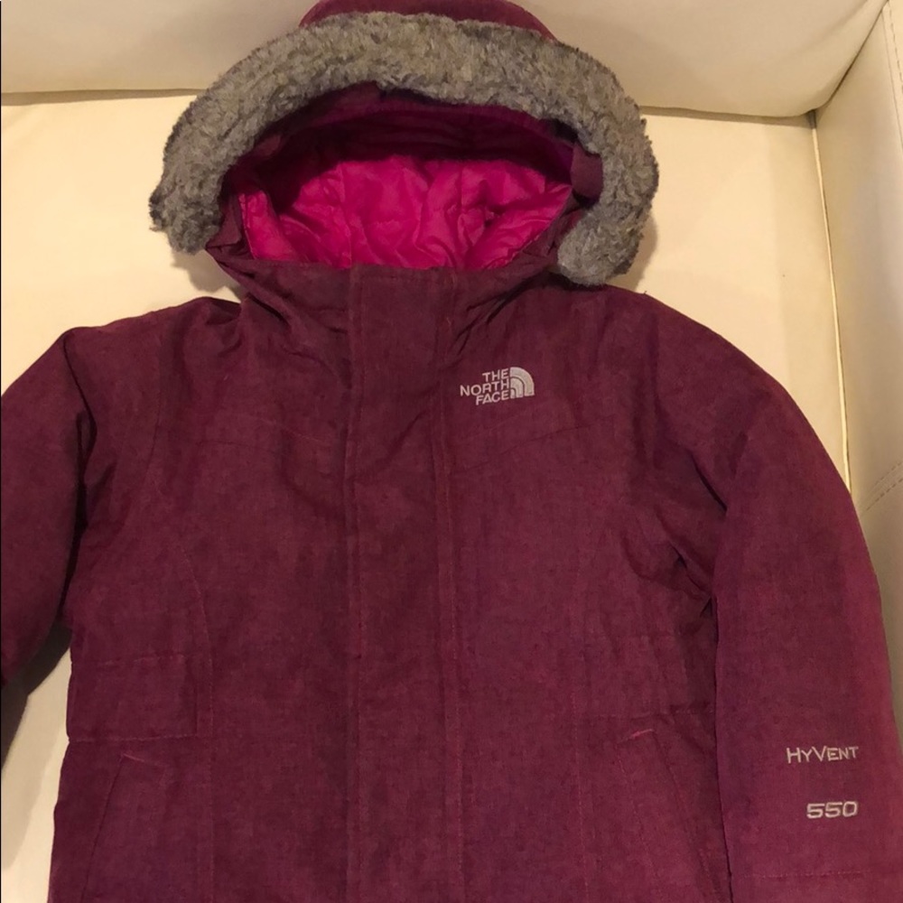 Girls 3T North Face Greenland Down Parka Coat